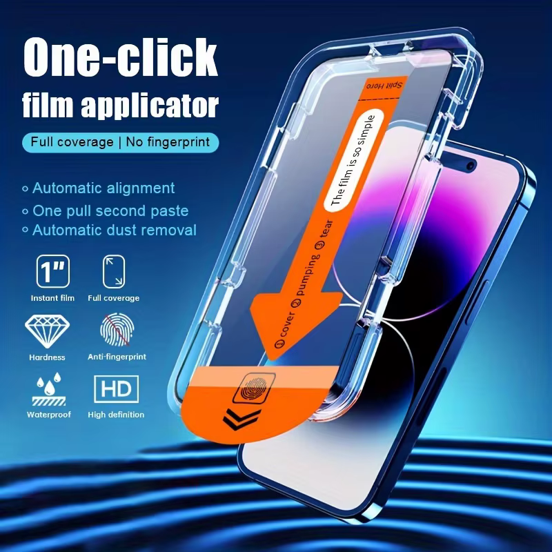 Lámina de Vidrio sin polvo Autoinstalable